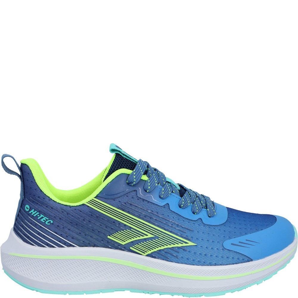 Hi-Tec Santorini womens blue lightweight gym jogging running trainers shoes