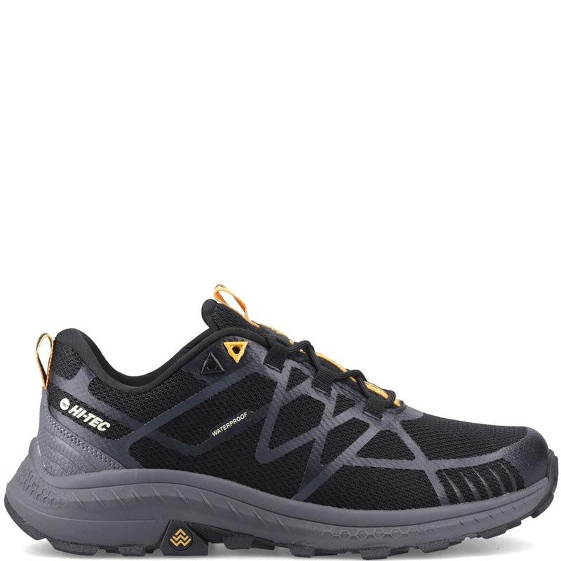Hi-Tec Mauna black/grey waterproof lightweight walking hiking trainers shoes