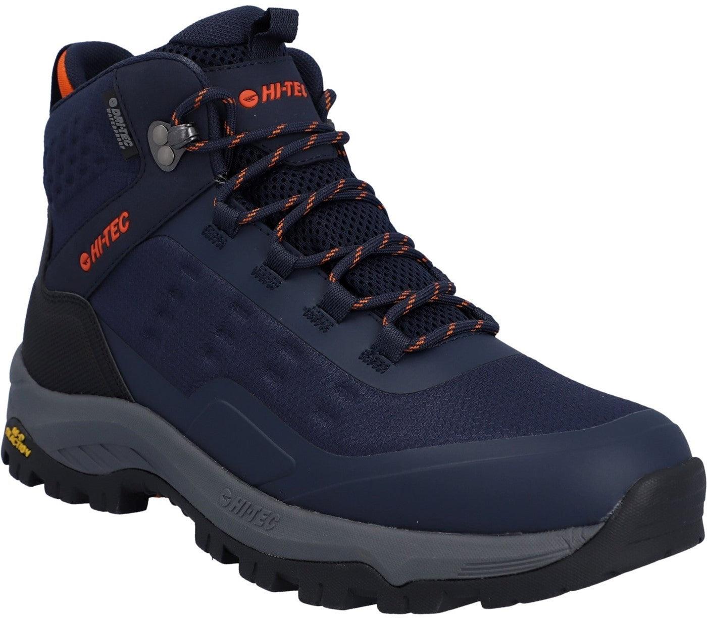 Hi-Tec Storm Expedition Sport navy blue waterproof walking hiking boots
