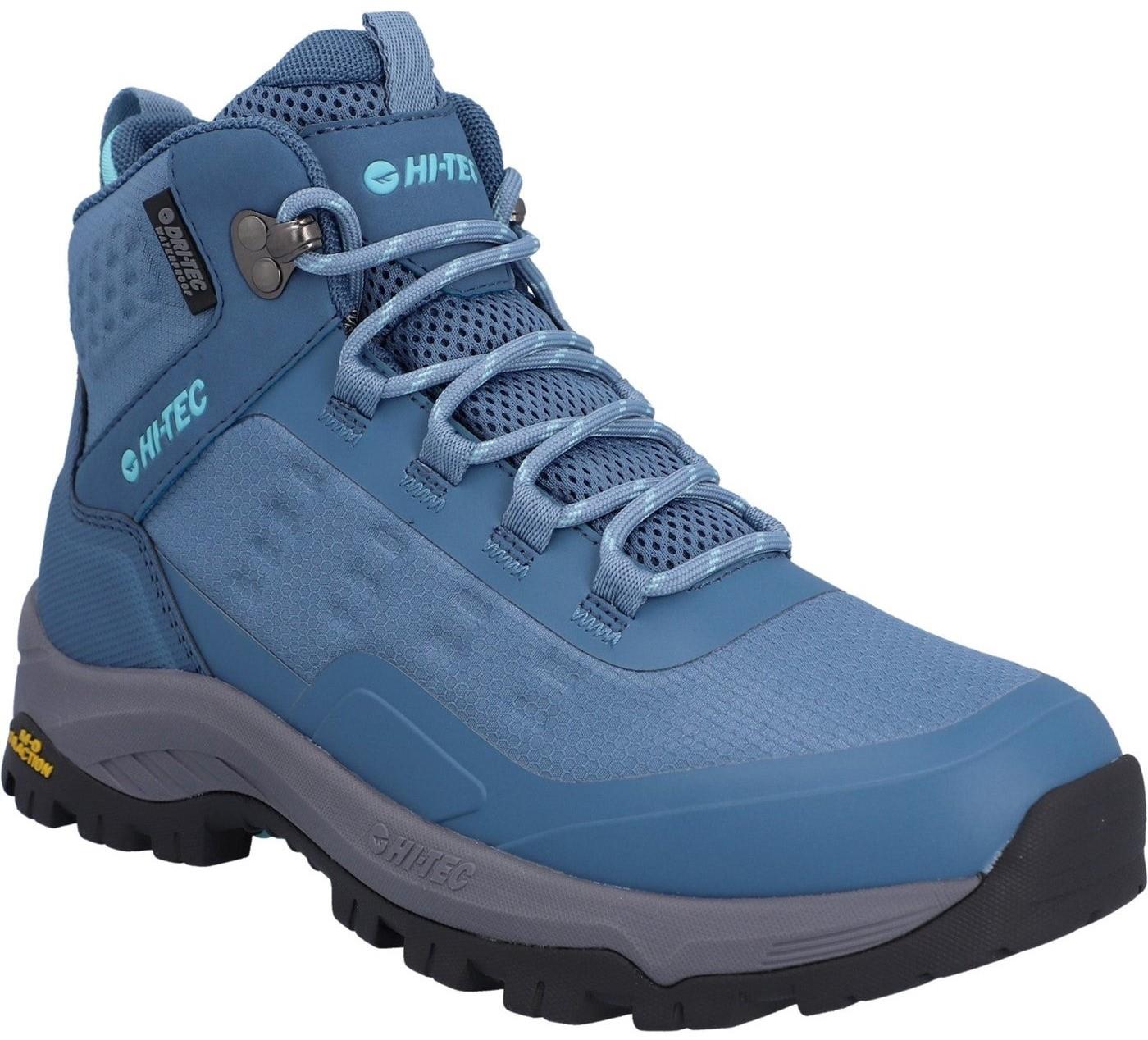 Hi-Tec Storm Expedition Sport womens blue waterproof walking hiking boots