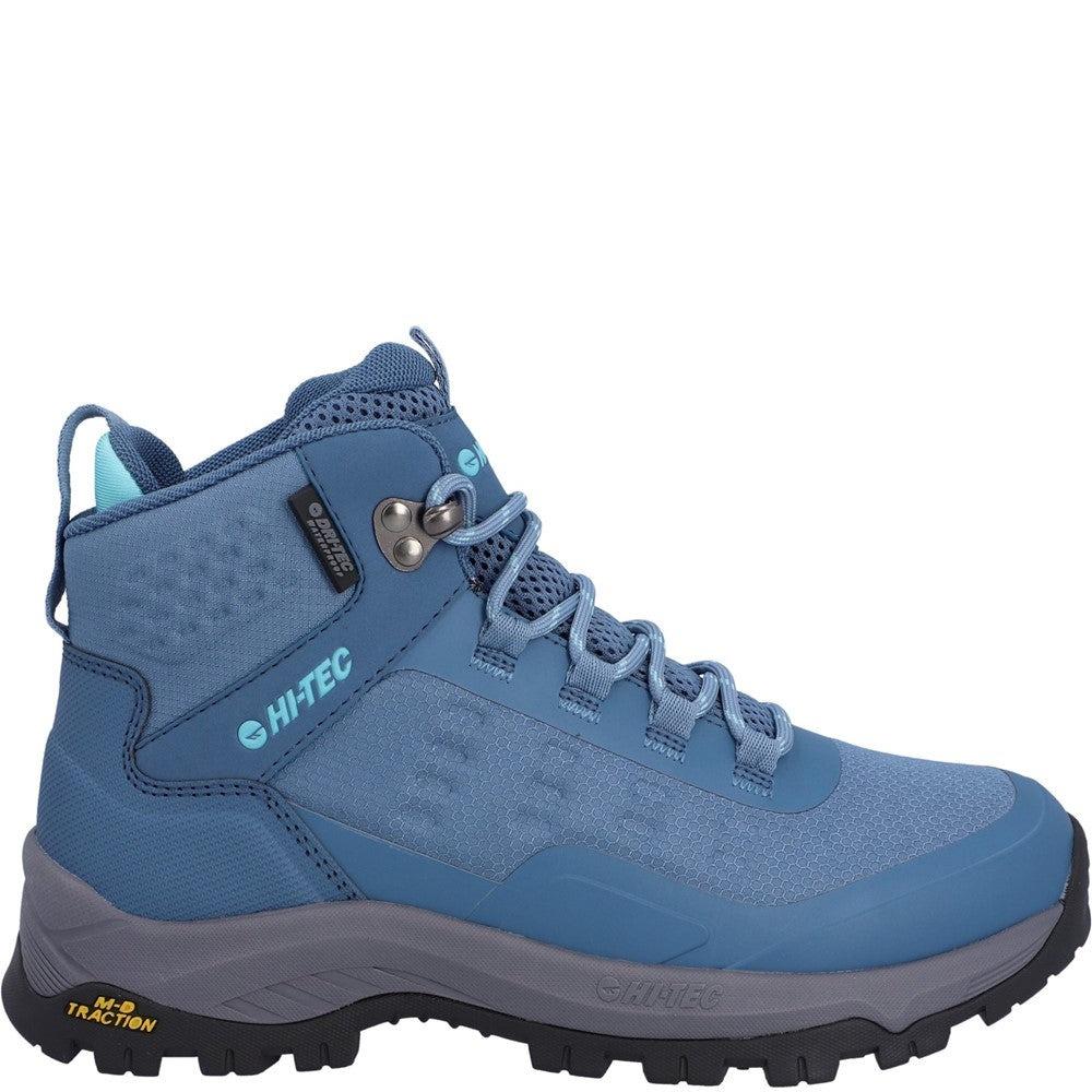 Hi-Tec Storm Expedition Sport womens blue waterproof walking hiking boots