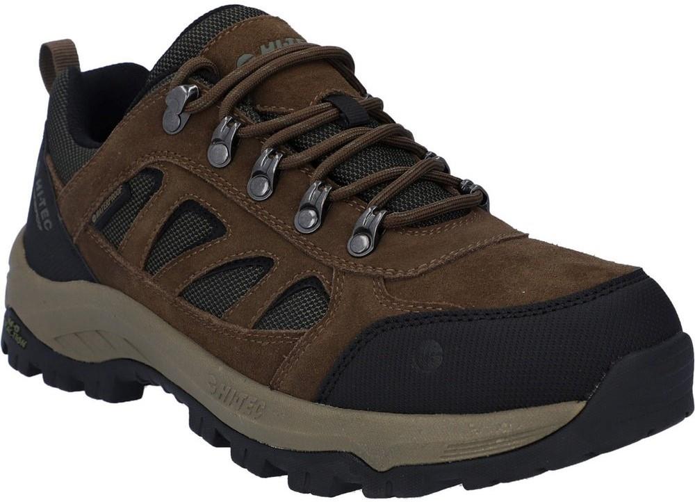 Hi-Tec Bandera Expedition Low brown wide fit waterproof walking hiking shoes