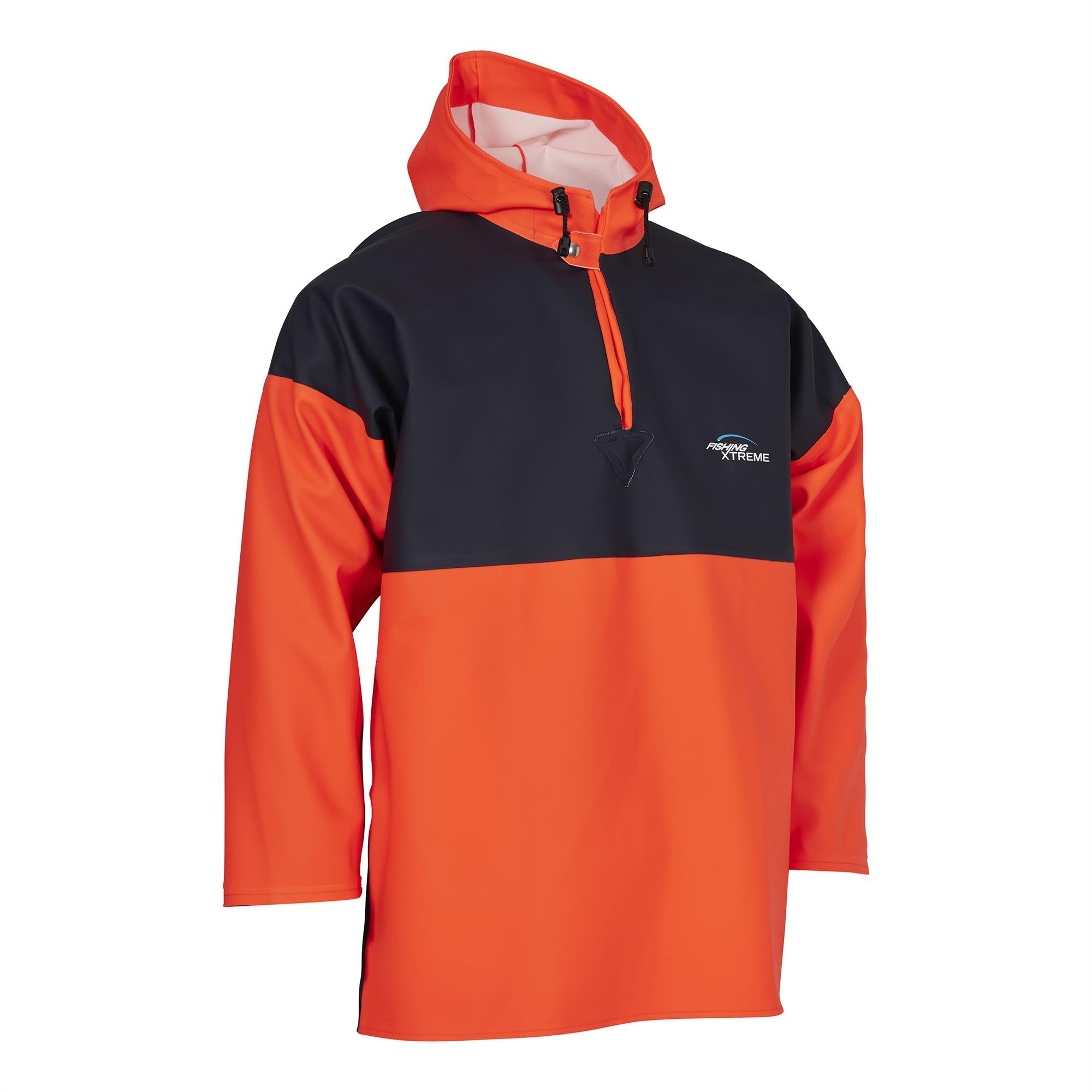 Elka Fishing Xtreme orange waterproof cold and fish oil resistant smock