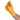 Grippaz orange heavy duty nitrile fish-scale disposable size medium - pack 50 singles
