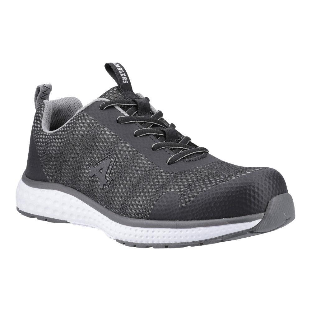Amblers Sprint S1P black composite toe/midsole safety work trainers shoes AS723C