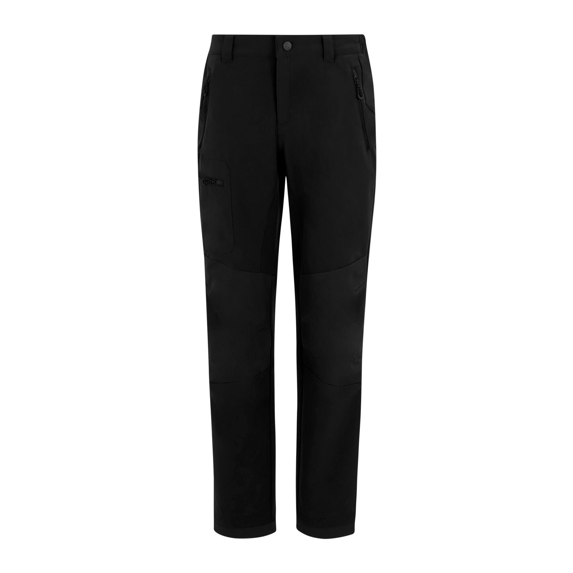 Regatta Prolite Stretch womens black multi pocket work trousers TRJ625