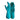 Green 300mm flock lined nitrile solvent,chemical printers gauntlet