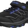 Hi-Tec Blackout Low boys  vegan softshell  touch fasten shoes