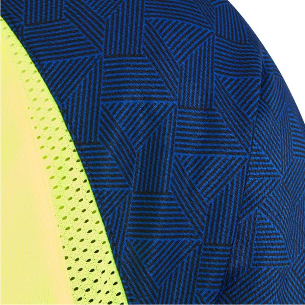 Leo Ruda EcoViz yellow/navy high visibility long sleeve work t-shirt T17