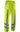 High visibility waterproof over-trousers with zip ankle size XL