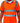 High visibility orange Rail short sleeve UPF40 solid tape polo shirt
