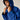 Regatta Pro royal/navy blue waterproof fleece lined hooded changing robe TRW606