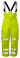 Pulsar high-visibility recycled waterproof salopette bib & brace P521-R