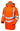 PULSAR high-visibility recycled mesh-lined waterproof storm coat PR499R