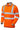 PULSAR Rail high-visibility recycled long sleeve polo shirt PR470R