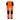 Regatta Hi-Vis Infiltrate orange/black slim fit stretch work trousers TRJ603