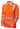 PULSAR LIFE recycled polyester/bamboo high-visibility women's long-sleeve polo shirt