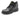 Black leather steel toe/midsole mid-cut safety work boot #CF4