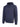 JCB black embossed logo navy unisex hoodie hooded sweatshirt