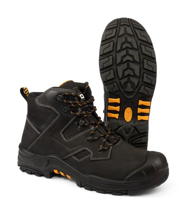 Jobskade Boot JCB Backhoe black composite toe/midsole safety work boot – Brit-Safe