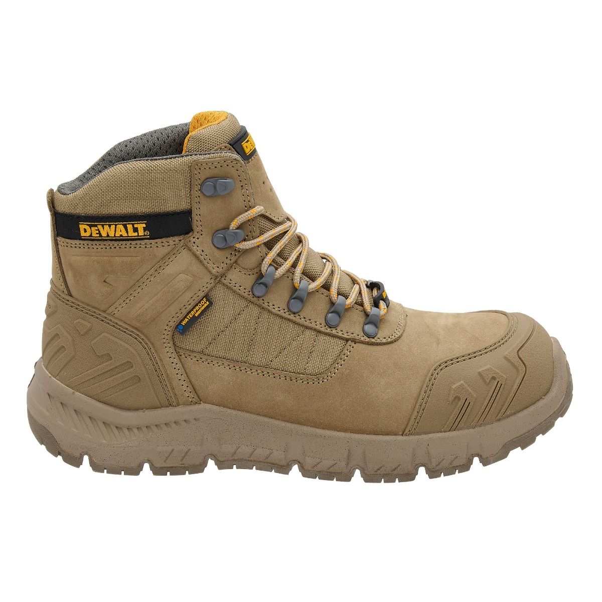 DeWalt Milburn S7 stone nubuck waterproof steel toe/midsole safety work boots