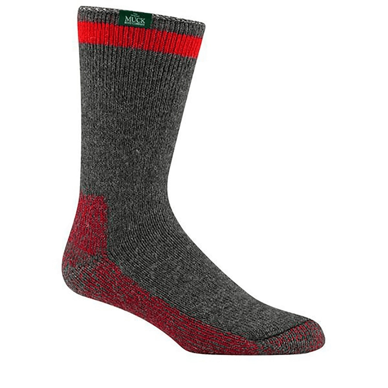 Muck Northwest Territory charcoal grey heavyweight wool-blend sock