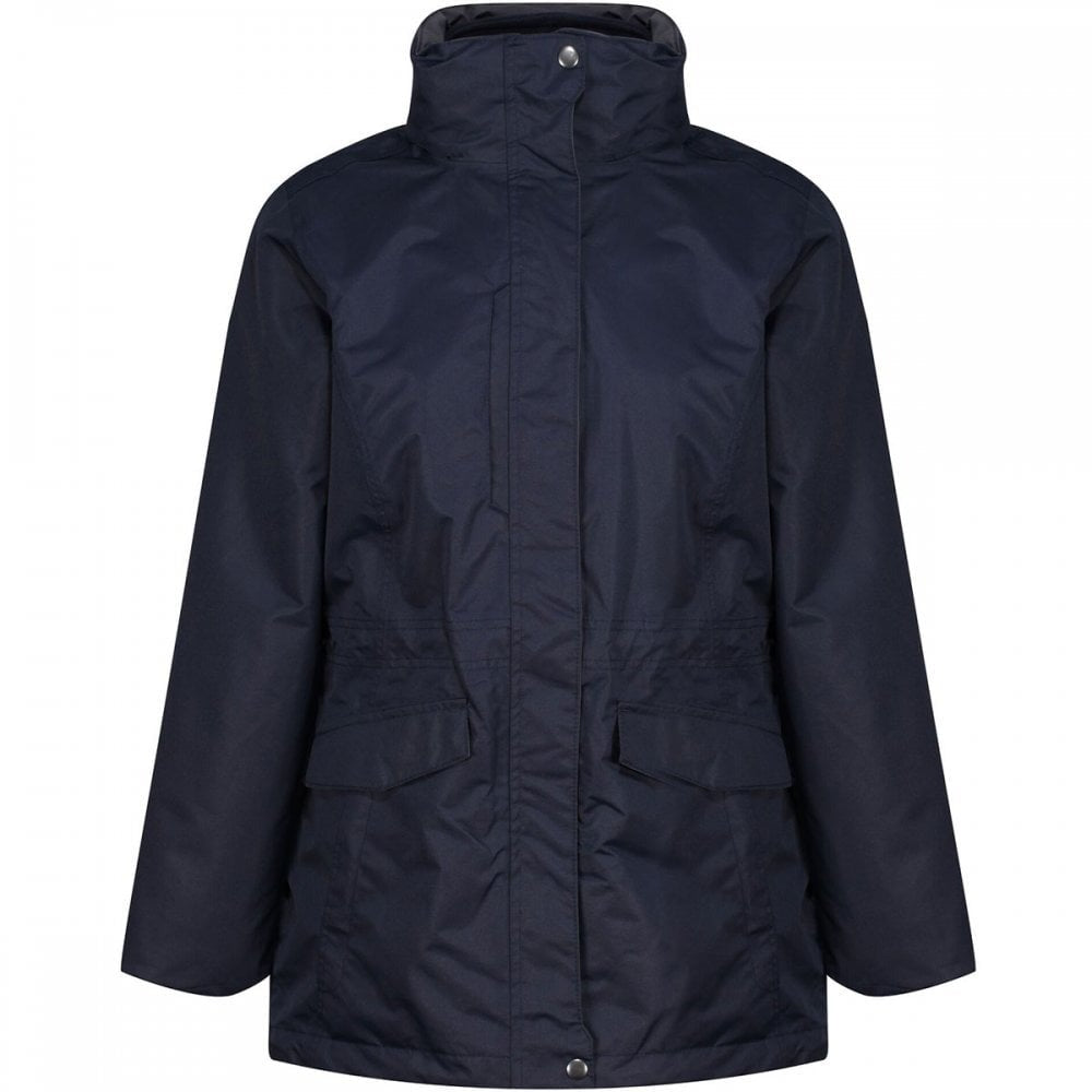 Regatta Benson III navy women's 3-in-1 fleece/waterproof jacket #TRA148