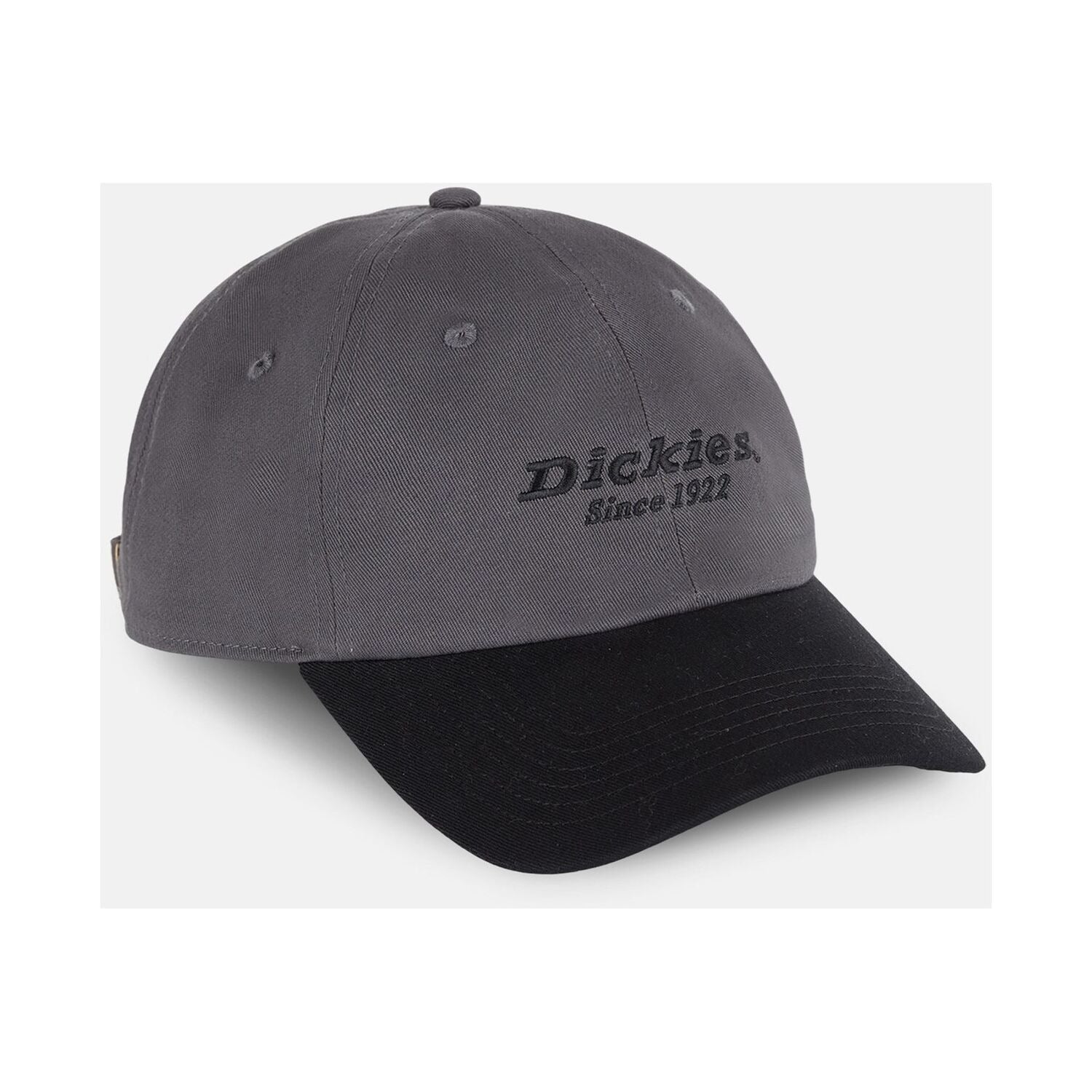 Dickies Everyday graphite grey cotton twill baseball cap